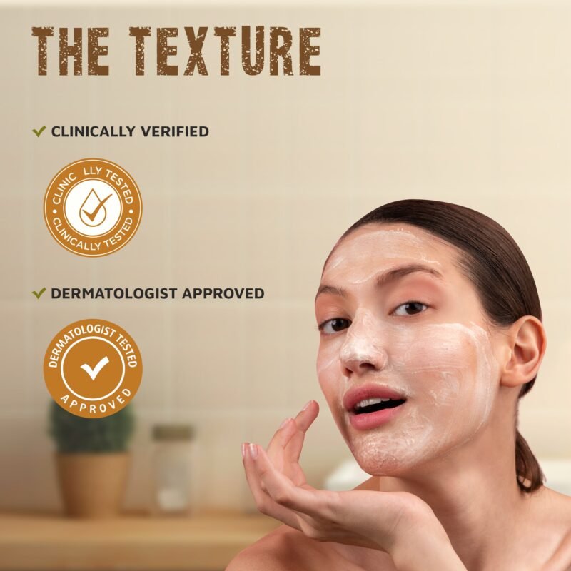 Kisra Tan Removal & Brightens Skin Ubtan Face Wash Duo | Infused with Turmeric, Sandalwood, Chickpea Flour and Rose Water | For Glowing & Rejuvenated Skin 50gm Pack of 2 - Image 10